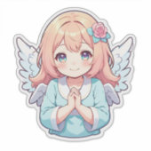 Whimsical Princess Fairy Aufkleber (Vorderseite)