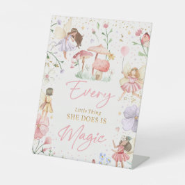 Whimsical Princess Fairy Geburtstagsparty Dekorati Sockelschild