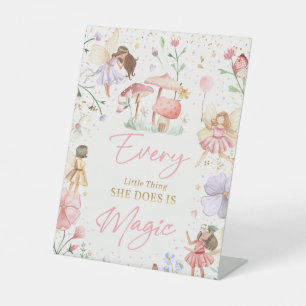 Whimsical Princess Fairy Geburtstagsparty Dekorati Sockelschild