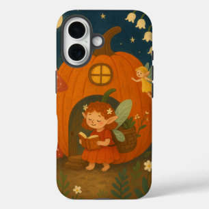 Whimsical Pumpkin Fairy House - Nachtlesen iPhone 16 Hülle