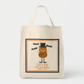 Whimsical Pumpkin Man - Trick oder Treat Bag Tragetasche (Vorne)