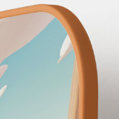 Whimsical Pumpkin Ride Pickleball Schläger (Linke Seite)