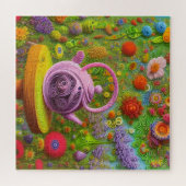 Whimsical Quill Teapot Landschaft Puzzle (Horizontal)