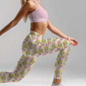 Whimsical Quirky Elf Name Niedlich Retro Weihnacht Leggings