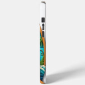 Whimsical Raccoons auf der rustikalen Tabelle Case-Mate iPhone Hülle (Rückseite / Links)