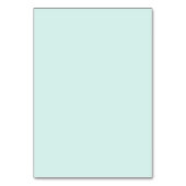 Whimsical Rainbow Dome Table Card - Anpassbar Tischnummer (Rückseite)