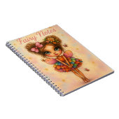 Whimsical Rainbow Fairy Notes Journal Notizblock (Rechte Seite)