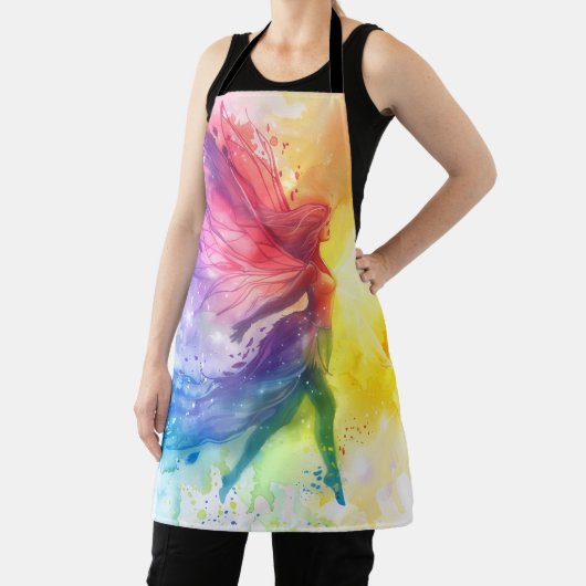 Whimsical Rainbow Fairy - verzauberter Kernpunkt Schürze (InSitu)