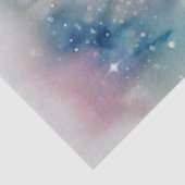 Whimsical Rainbow Sparkle Unicorn Dekoupage Seidenpapier (Ausschnitt)