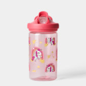 Whimsical Rainbow Unicorn Trinkflasche (Vorne)