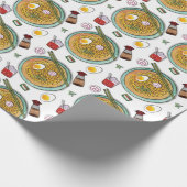 Whimsical Ramen Geschenkpapier (Ecke)
