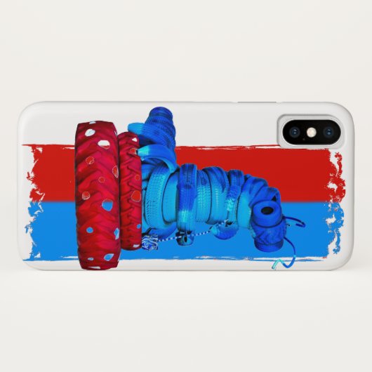 Whimsical Raupe iPhone Case (Rückseite (Horizontal))