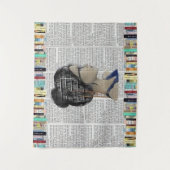 Whimsical Reading Nook Tapestry Wandteppich (Vorderseite)