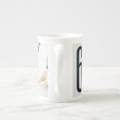 Whimsical Red Book Character Ignorance Banned  Porzellantasse (Rückseite)