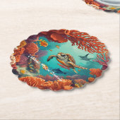 "Whimsical Reef" Untersetzer (angewinkelt)