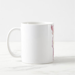 Whimsical Reh � Süße Tier Art Kaffeetasse