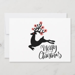 Whimsical Reindeer Frohe Weihnachten