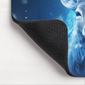 Whimsical Reindeer Wonderland Mousepad (Ecke)