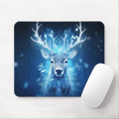Whimsical Reindeer Wonderland Mousepad (Mit Mouse)