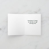 Whimsical Remüde Gal Karte (Innenseite)