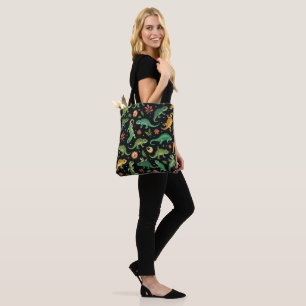 Whimsical Reptile Realm Wird Colorful Lizard Tasche