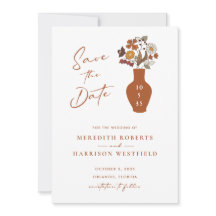 Whimsical Retro Boho Floral Wedding