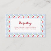 Whimsical Retro Cherries | Brautparty Begleitkarte (Vorderseite)