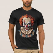 Whimsical Retro Clown T - Shirt Cool & modern (Vorderseite)