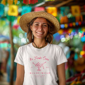 Whimsical Retro Doodle | Bachelorette Weekend T-Shirt