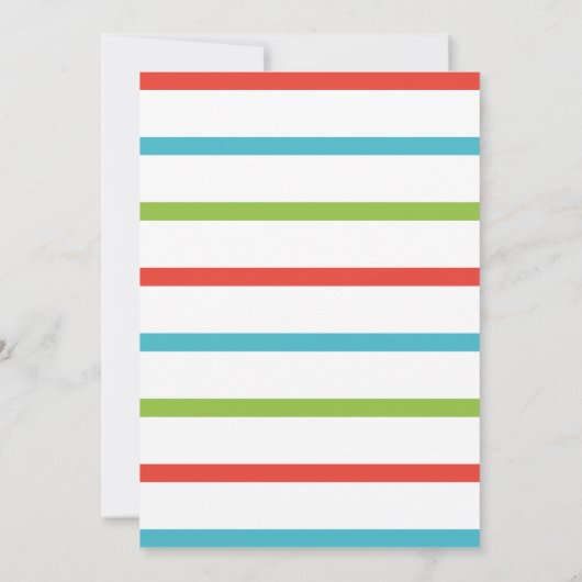 Whimsical Retro Little Elf on Way Baby Shower Einladung (Rückseite)