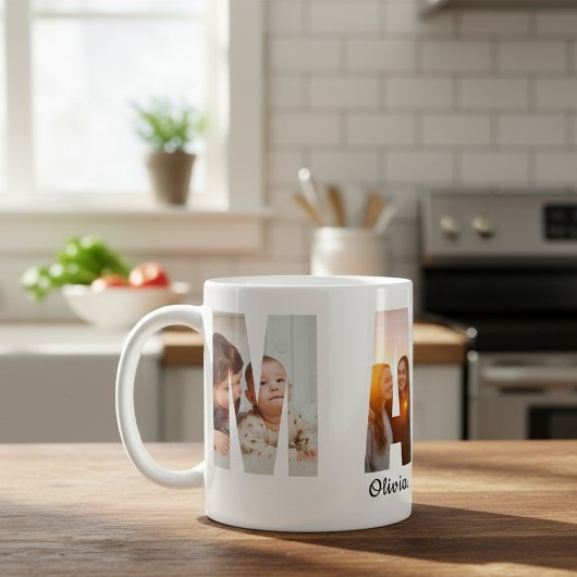 Whimsical Retro Mama Mug - Aesthetic Mother's Day  Kaffeetasse