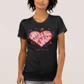 Whimsical Retro Romance T-Shirt (Vorderseite)