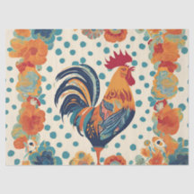 Whimsical Retro Rooster