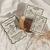 Whimsical Rocket RSVP-Antwortkarte RSVP Karte