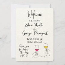 Whimsical Romance Wedite Invite