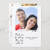 Whimsical Romance Wedite Invite Einladung (Vorne/Hinten)