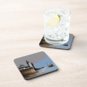 Whimsical sacapes 2 - harter Kunststoff-Untersetze Getränkeuntersetzer (Rechte Seite)