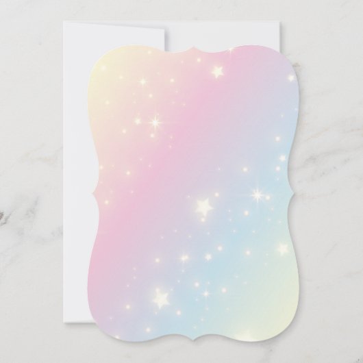 Whimsical Sakura Cherry Blossom Tree Baby Dusche Einladung (Rückseite)