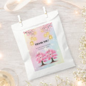 Whimsical Sakura Cherry Blossom Tree Baby Dusche Geschenktütchen (Ausgeschnitten)