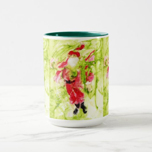Whimsical Santa 15oz Tasse (Zentrum)
