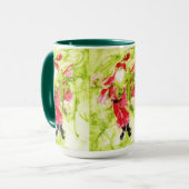 Whimsical Santa 15oz Tasse (Vorderseite Links)