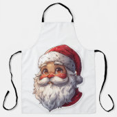 🎅 Whimsical Santa Claus Schürze 🎅 (Vorderseite)