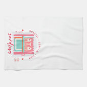 Whimsical Sardines Coastal Beach Geschirrtuch (Horizontal)