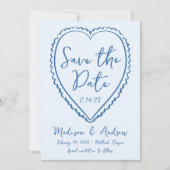 Whimsical Save The Date (Vorderseite)