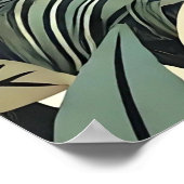 Whimsical Schnauzer Print, Wandkunst Poster (Ecke)