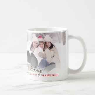 Whimsical Schnee Weihnachtsbäume Foto Tasse