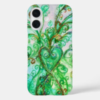 WHIMSICAL SCHNÖRKEL hell aquamarin grün weiß