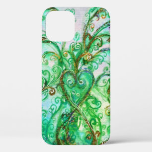 WHIMSICAL SCHNÖRKEL hell aquamarin grün weiß Case-Mate iPhone Hülle