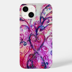 WHIMSICAL SCHNÖRKEL hell rosa lila Case-Mate iPhone 14 Hülle