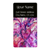 WHIMSICAL SCHNÖRKEL Hellrosa Lila Schwarz (Vorne)